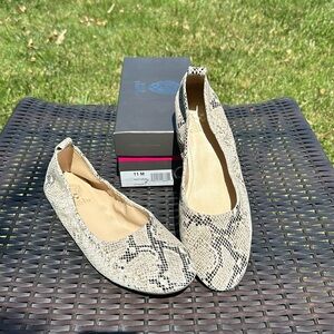 Vince Camuto Snake Print Flats